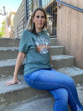 Load image into Gallery viewer, Rocker Mama Bleached Tee