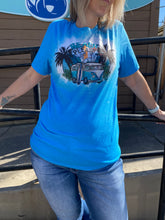 Load image into Gallery viewer, Beach Please Bleached Tee